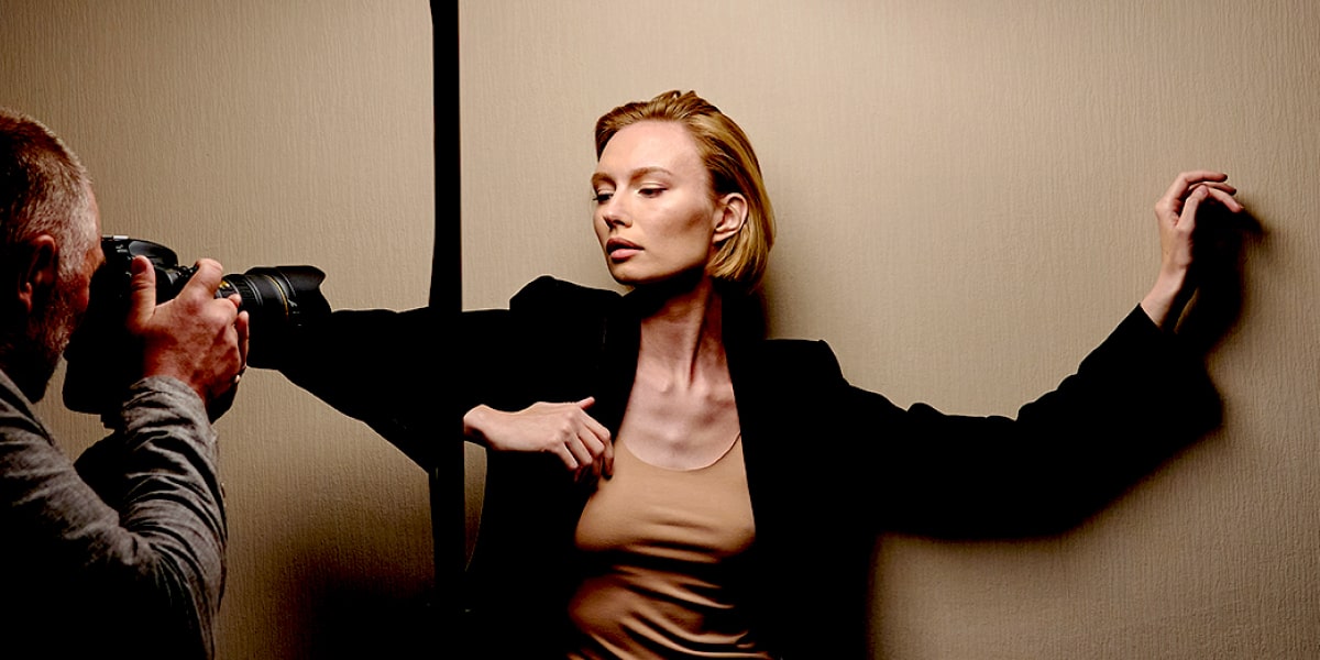 Фотограф и модель